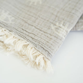 Beige Eye Turkish Towel