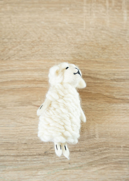 3D Sheep Finger Puppet