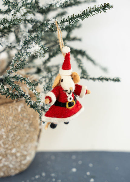 Mrs. Clause Mouse Ornamnet