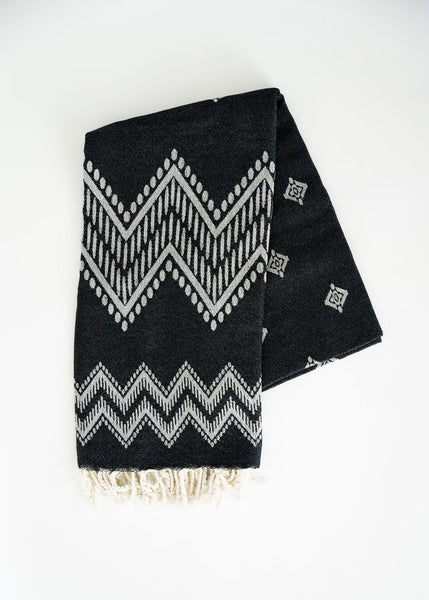 Black Turkish Towel