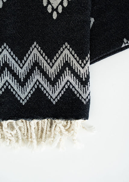 Black Turkish Towel