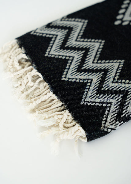 Black Turkish Towel