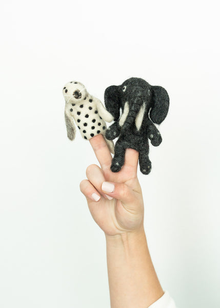3D Seal Finger Puppet