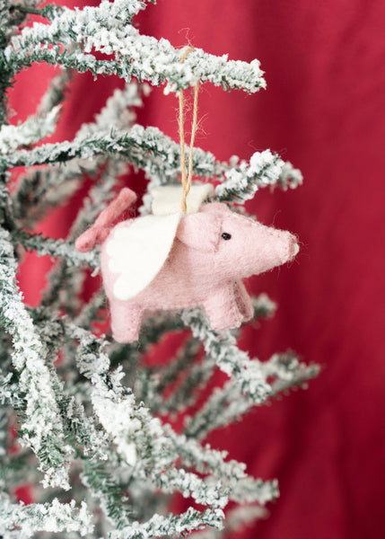 Flyng Pig Ornament