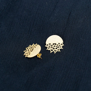 Gold Jellyfish Earrings