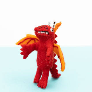 Red Dragon 3D Finger Puppet