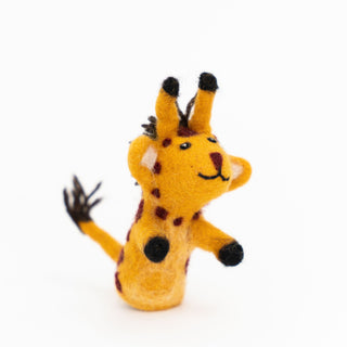 Giraffe 3D Finger Puppet