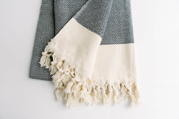 Black Diamond Turkish Towel