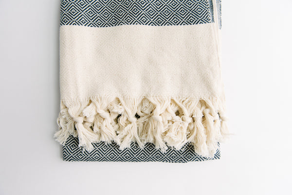 Black Diamond Turkish Towel