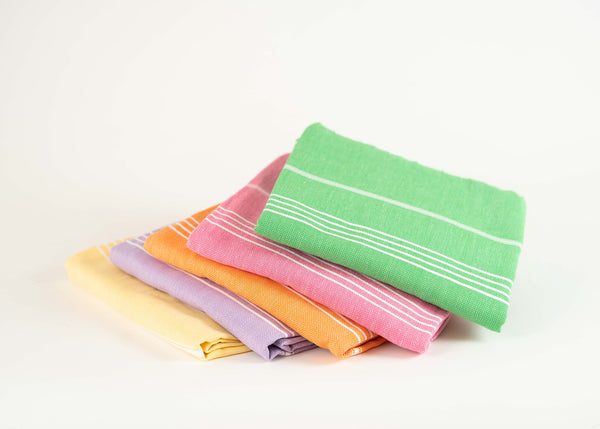 Green And White Sultan Turkish Towel