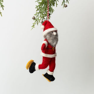 Skating Santa