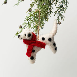 Spotted Dog Ornament