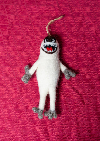 Large Yeti Ornament