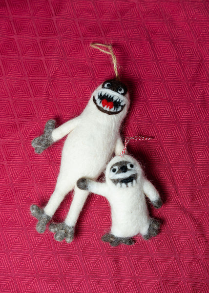 Large Yeti Ornament