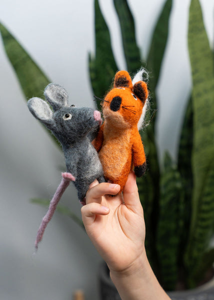 3D Fox Finger Puppet