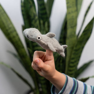 3D Hammerhead Finger Puppet