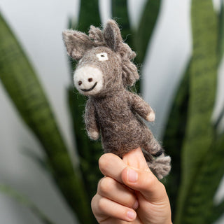 3D Donkey Finger Puppet