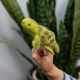 3D Turtle Finger Puppet