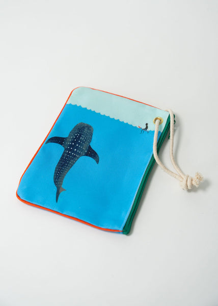 Whale Shark Zip Bag