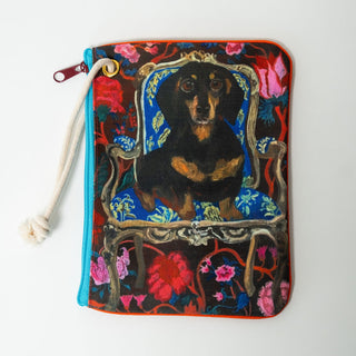 Dachshund Zip Bag
