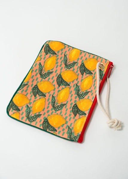 Lemon Zip Bag