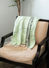 Retro Green Turkish Towel