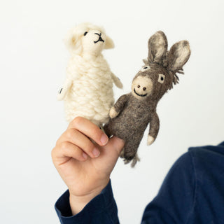 3D Sheep Finger Puppet