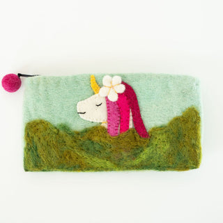 Unicorn Felt Wallet