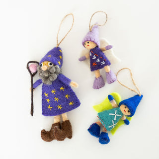 Little Blue Fairy Ornament