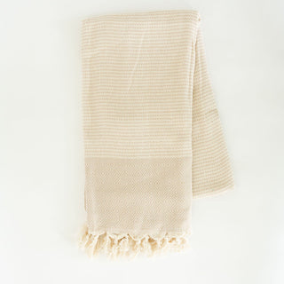 Beige Diamond Turkish Towel