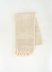 Beige Diamond Turkish Towel