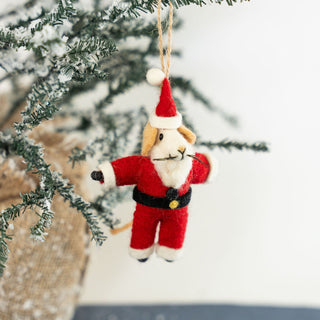 Santa Clause Mouse Ornament