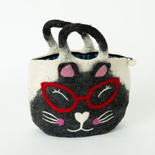 Hipster Cat Bag