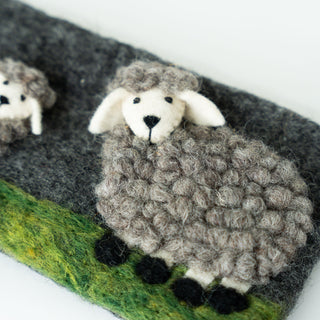 Sheep Felt Wallet