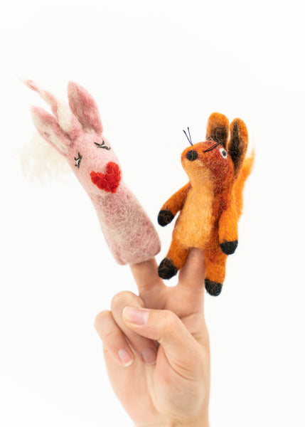 3D Fox Finger Puppet