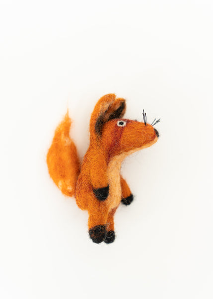 3D Fox Finger Puppet
