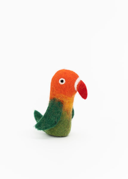 Parrot 3D Finger Puppet